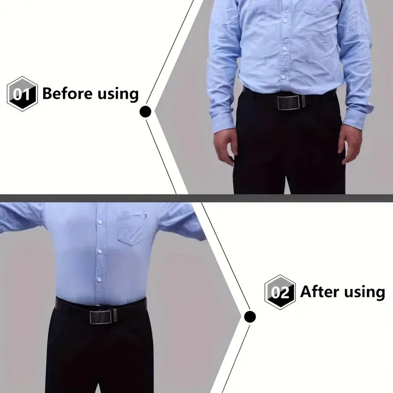 Men Shirt Stays Belt ( Pair of 2 )